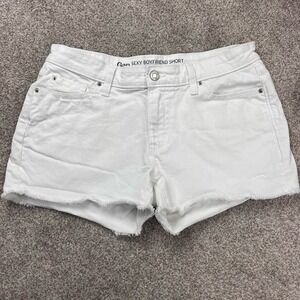 White denim shorts; Gap Sexy Boyfriend Short size 4/27